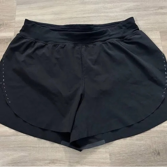 lululemon Fast and Free Running Shorts in Black Size 8 - Picture 2 of 4